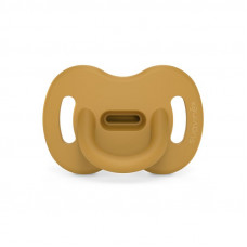 Chupete TodoSilicona 6-18m Mostaza de Suavinex